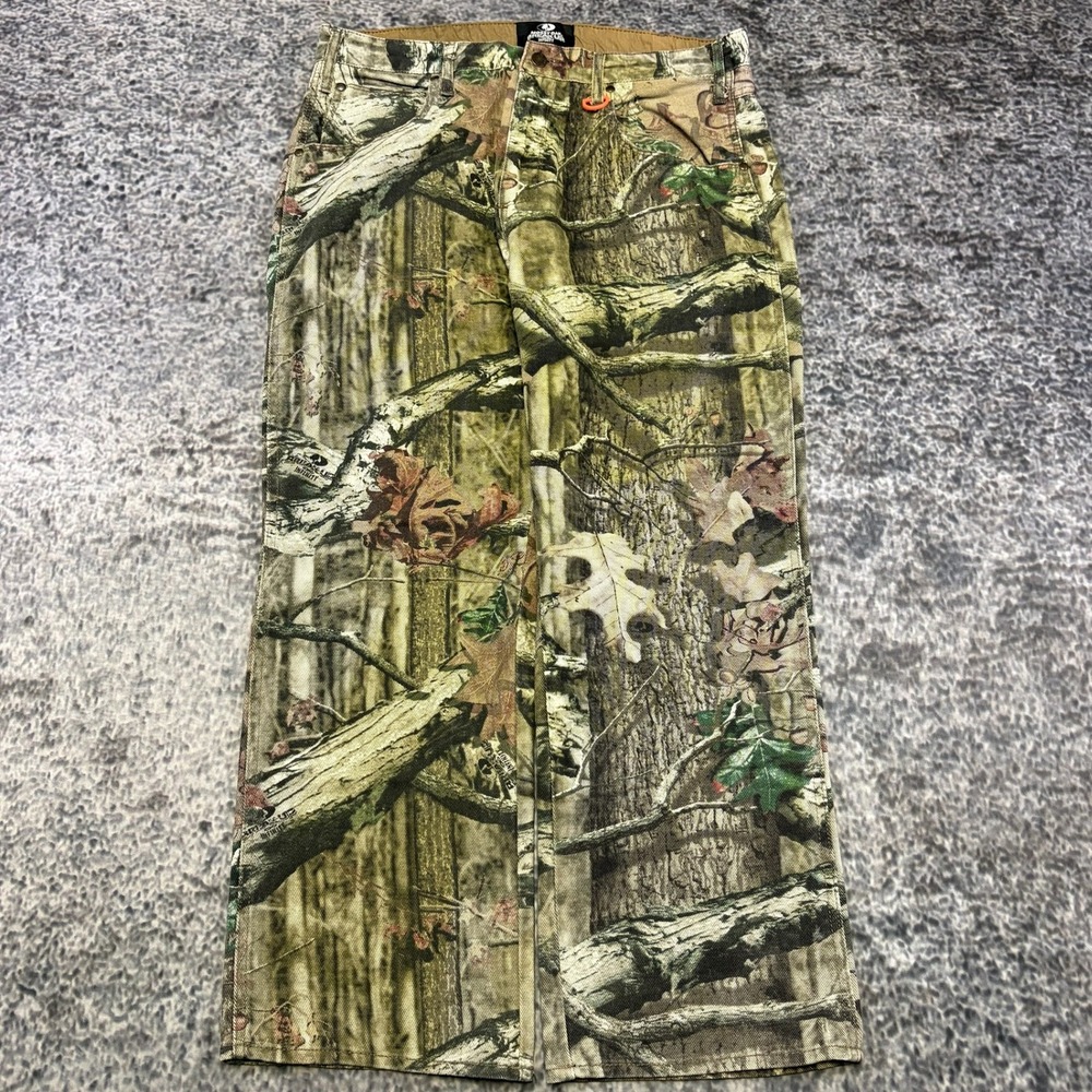 Mossy Oak Break Up Infinity Camo Pants Mens 36x29 Green Brown Outdoor Hunting